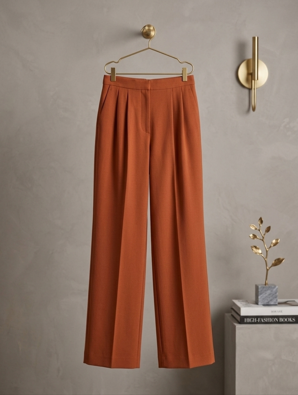 Wayf Pleated Trousers Women's Small